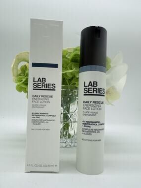 Lab Series Daily Rescue Energizing Face Lotion Moisturizer For Men 1.7 oz